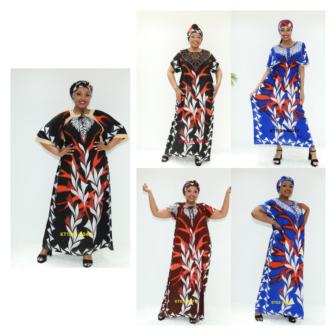 Africa clothing abaya mariage KT1095-604FY Ghana muslim dress Dera