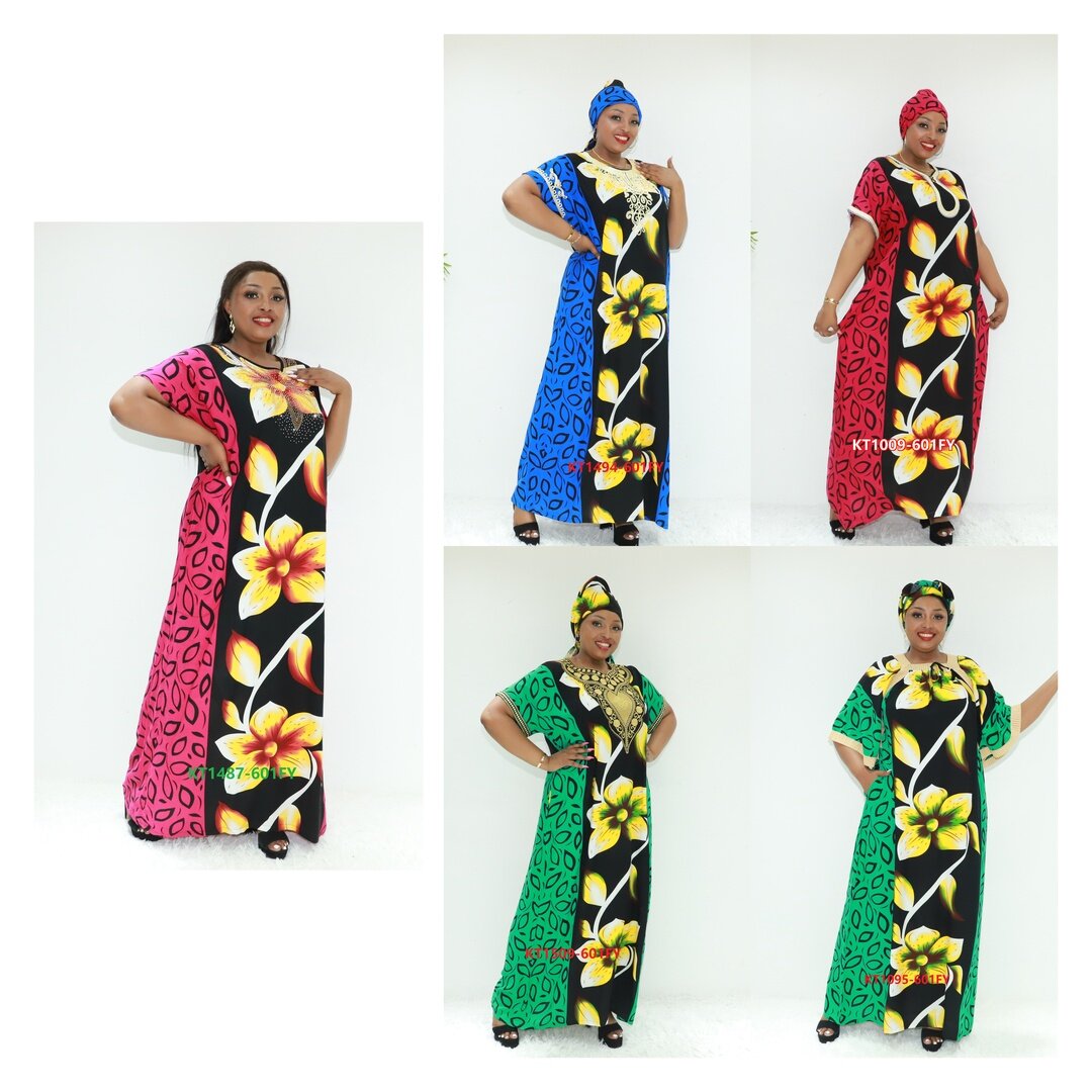 Africa clothing muslim dress Love Sahara KT1487-601FY Tanzania clothing boubou