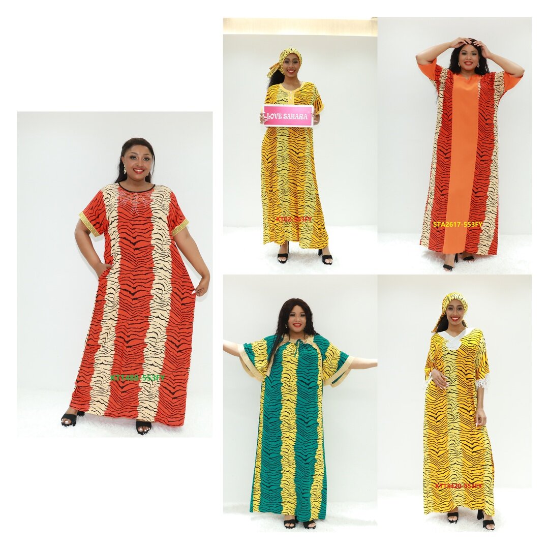 Robes africaines tnica Sahara KT1488-553 Ghana Abaya Dashiki robe