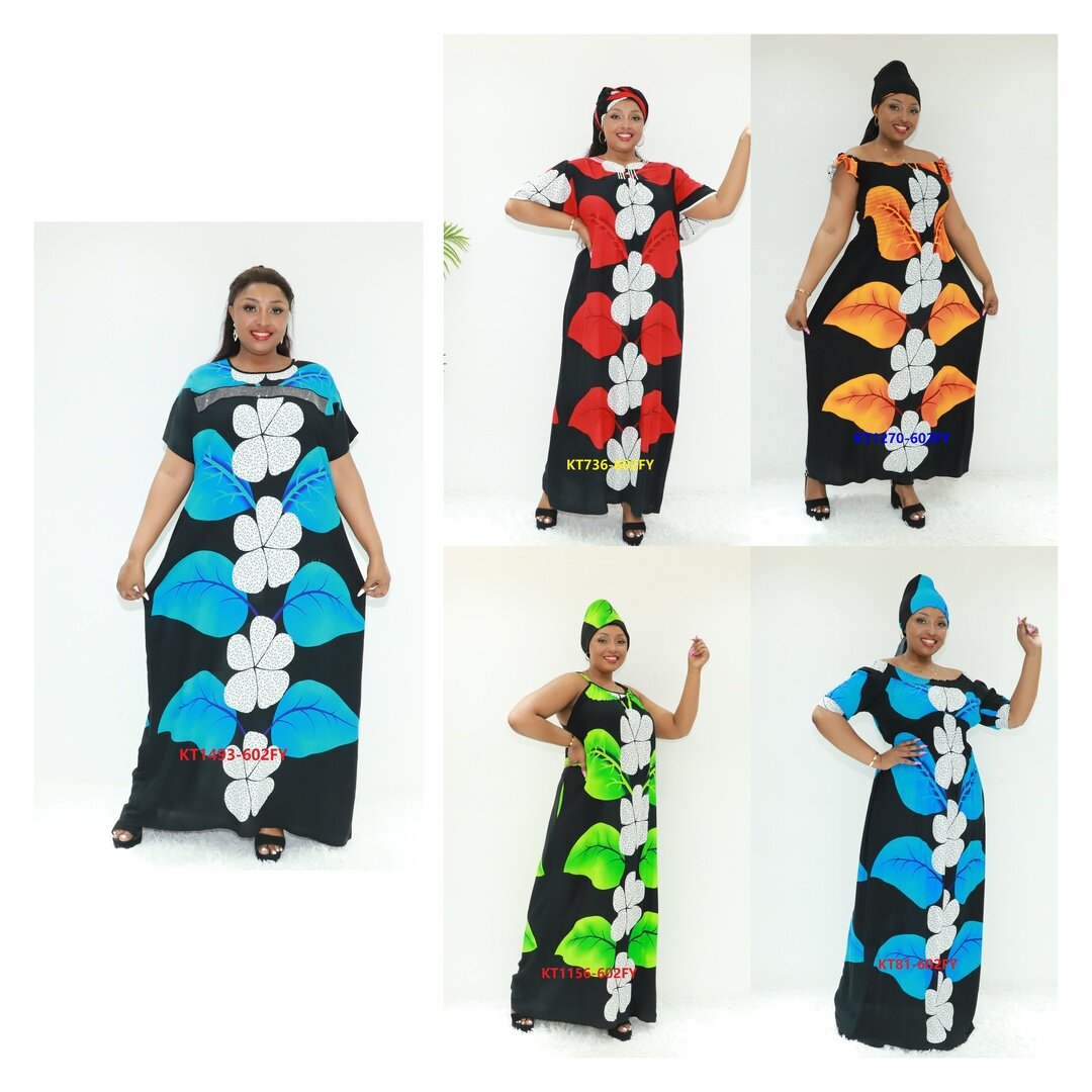 Ethnische Kleidung Kaftan Kleidung Ay Fashion KT1493-602fy Kamerun muslimische Kleid Dashiki Kleid