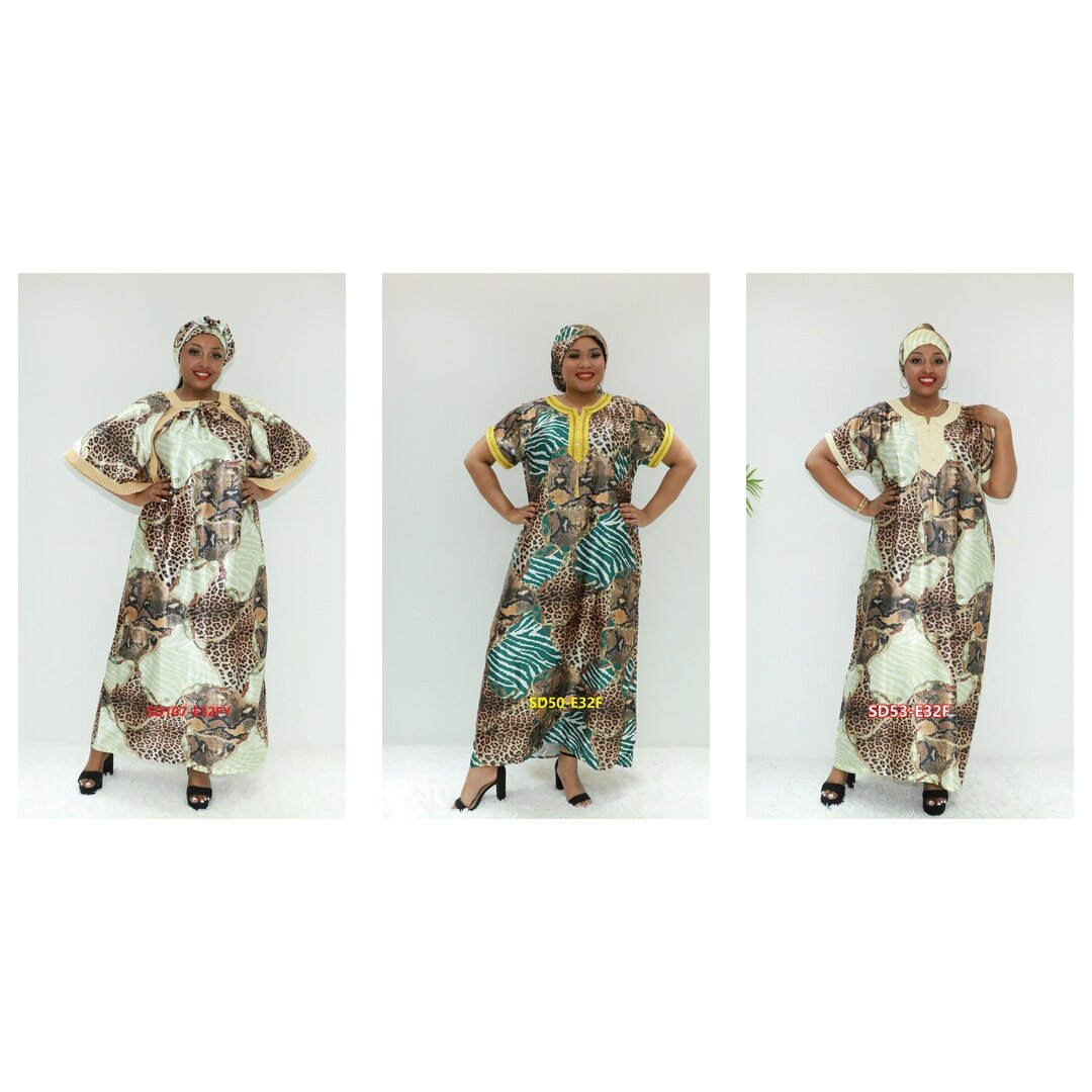 非洲服装Danshiki制造商在中国Ay时尚SD107-E32F Abidjan Caftan Boubou