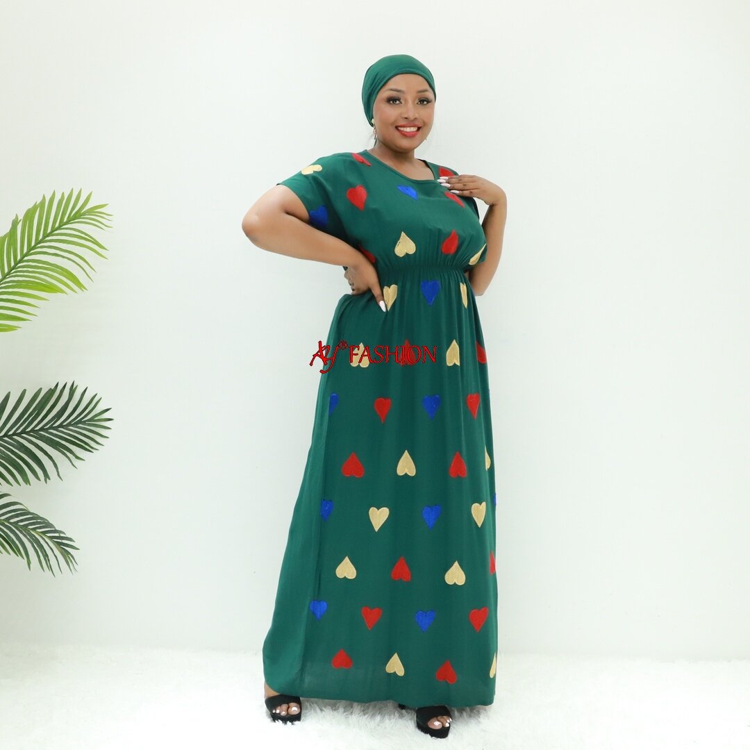 African clothing embroidered dubai kaftan dresses AY Fashion STA2680F Cameroon clothing boubou