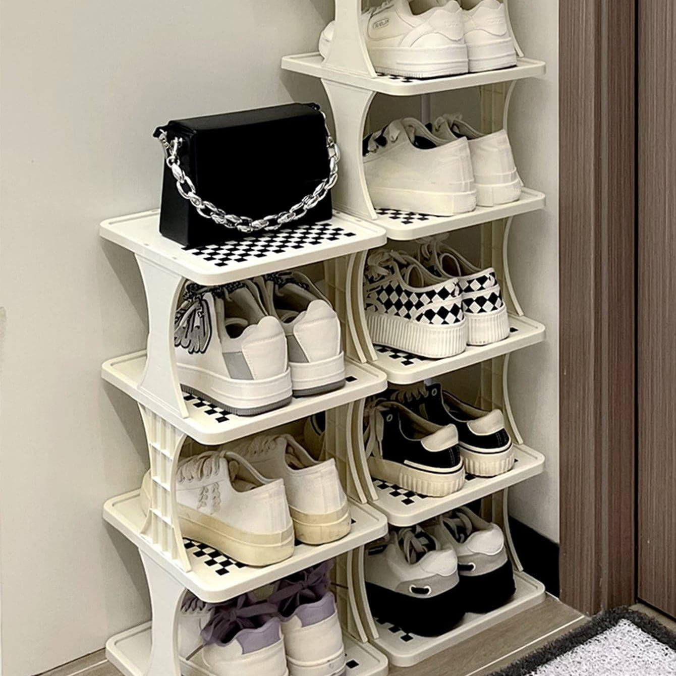 Simple Multiple Layer Shoe Shelf For Home Entryway, Dormitory