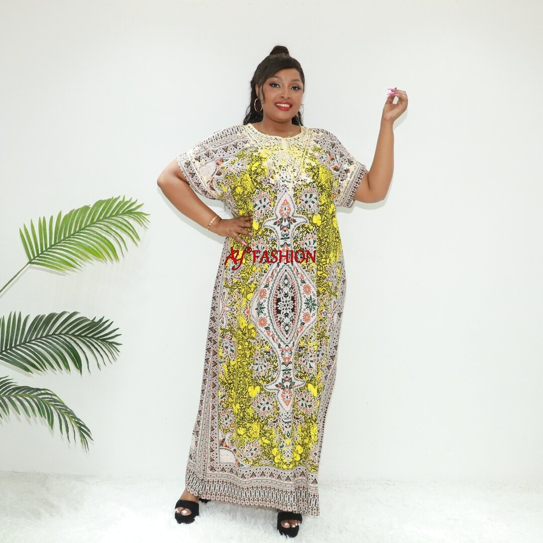 Africa Clothing Boubou Remontadat New Product Ay Fashion AC8674-B23F Tanzânia Abaya Kaftan