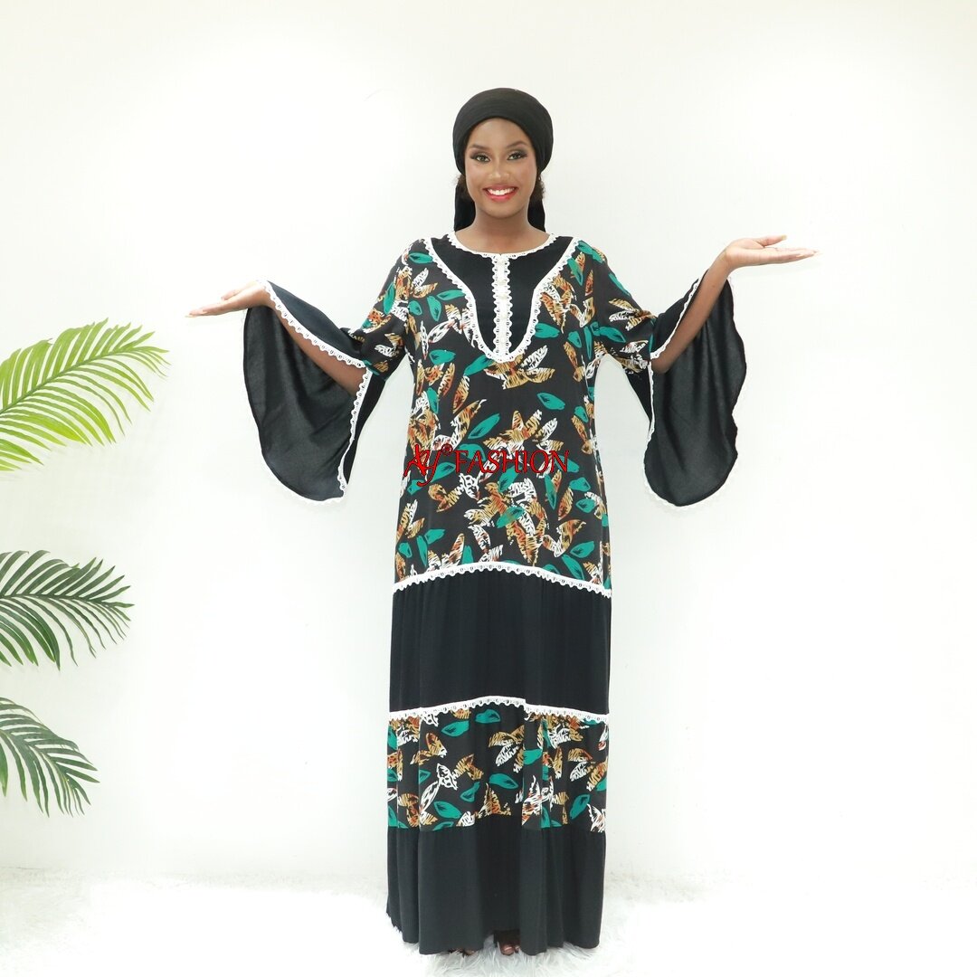 muslimische Kleidung Fashion Kleid Liebe Sahara BLC40818f Ghana Abaya Abaya