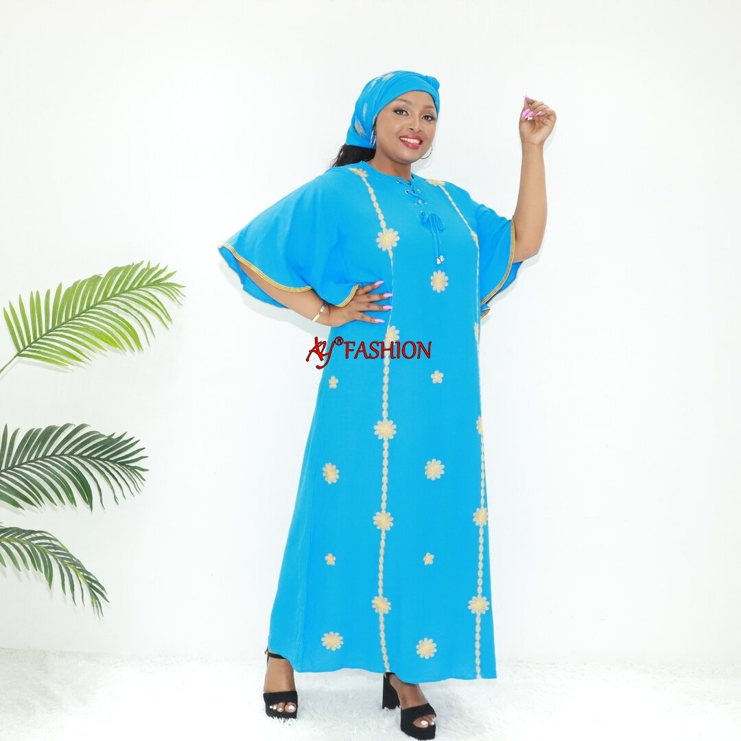 Afrique Vêtus Abaya Red Prix de compétition Ay Fashion BLC40834F Cameroun Caftan Dera