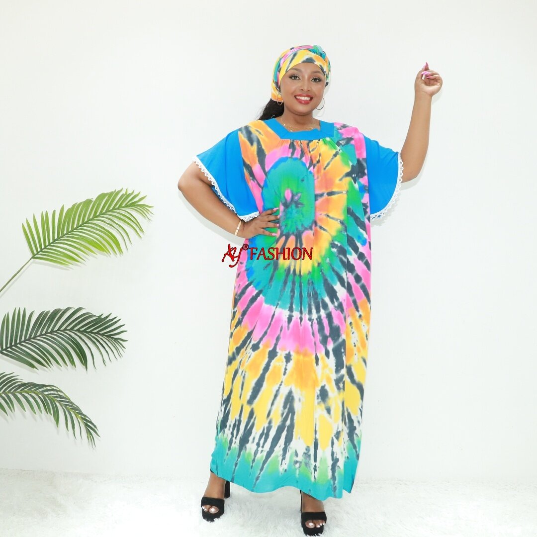 Muslimah Vestido Argelino Caftan Ay Fashion Blc40841f Ghana Boubou África Vestido impreso