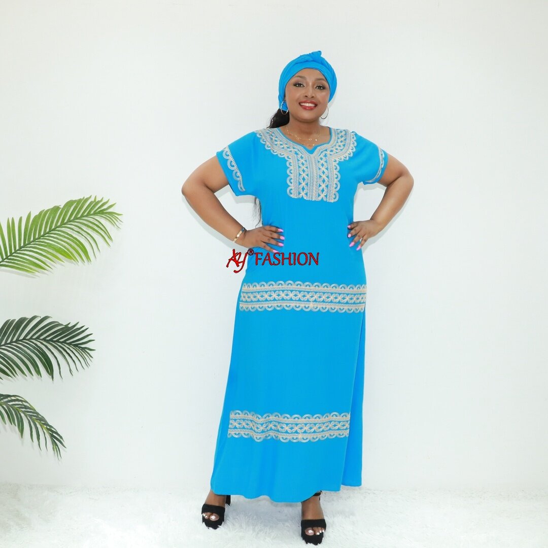 African clothing boubou en tissu BLC40854FY Ghana muslim dress Africa printed dress