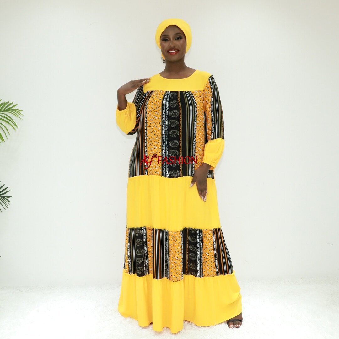 Les femmes musulmanes s'habillent en ligne Abaya BLC40863f Tanzanie Robe musulmane Caftan