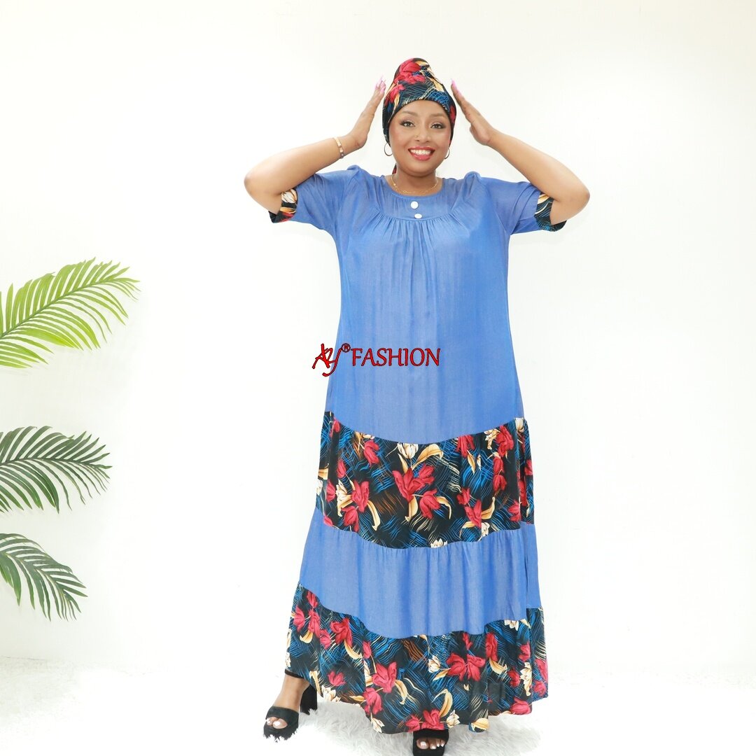 Africa clothing umbrella abaya BLN2217F Tanzania boubou Africa printed dress