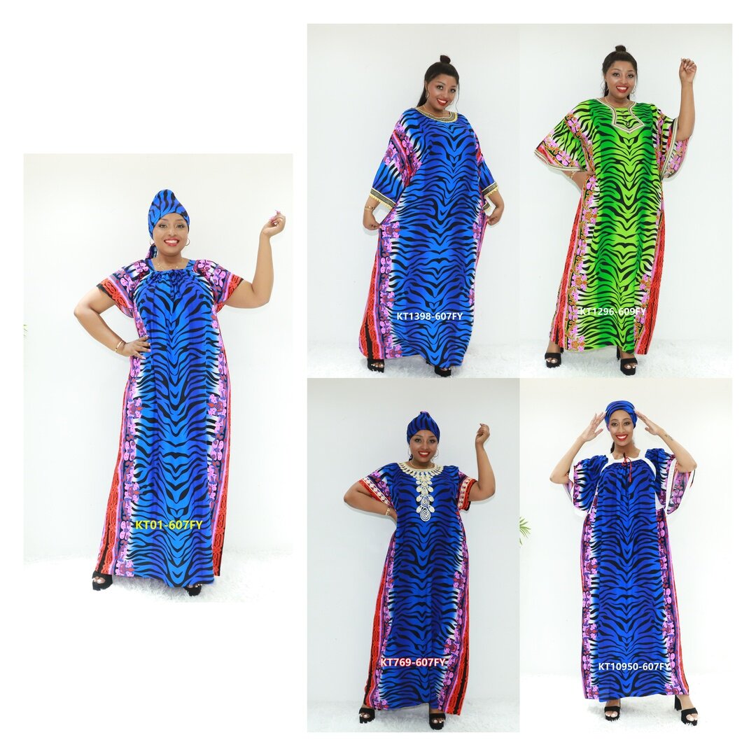 woman ethnic wear kaftan accessories AY Fashion KT01-607FY Congo clothing boubou