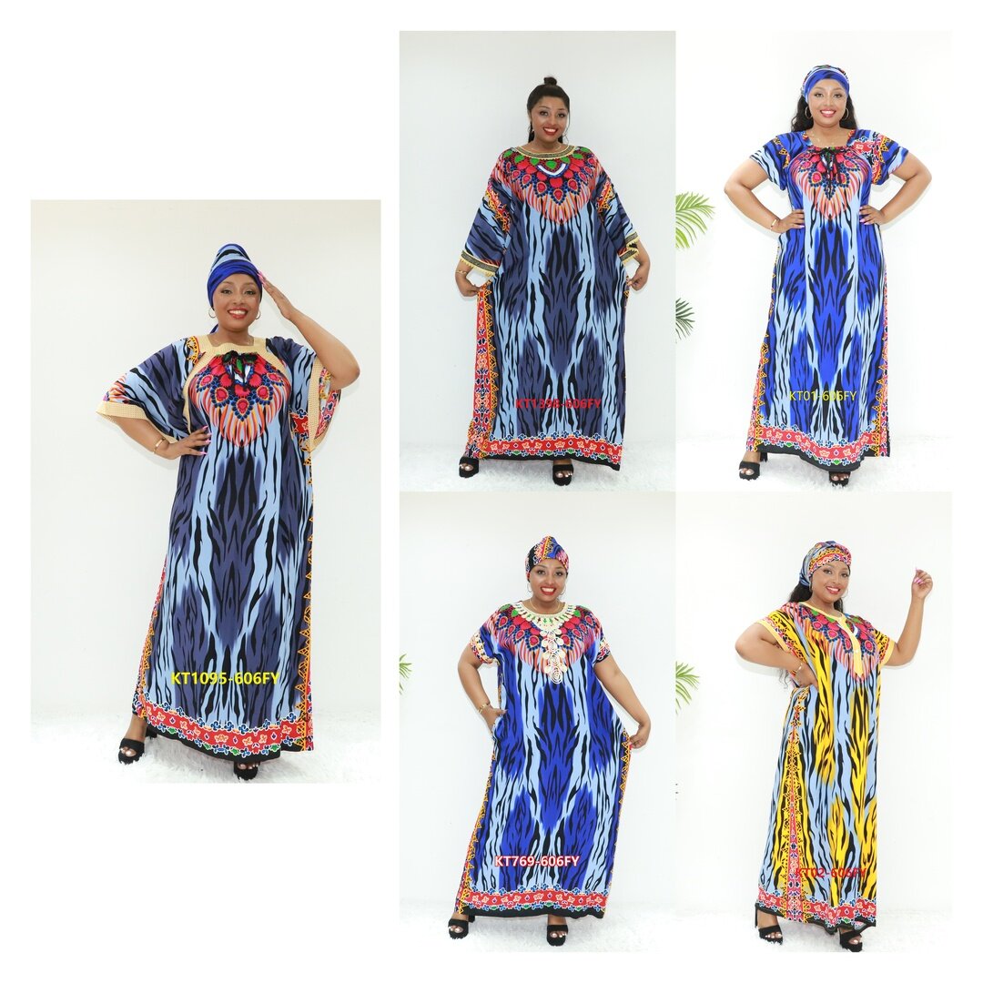 ropa musulmana usada abaya kt1095-606fy Camerún Caftan