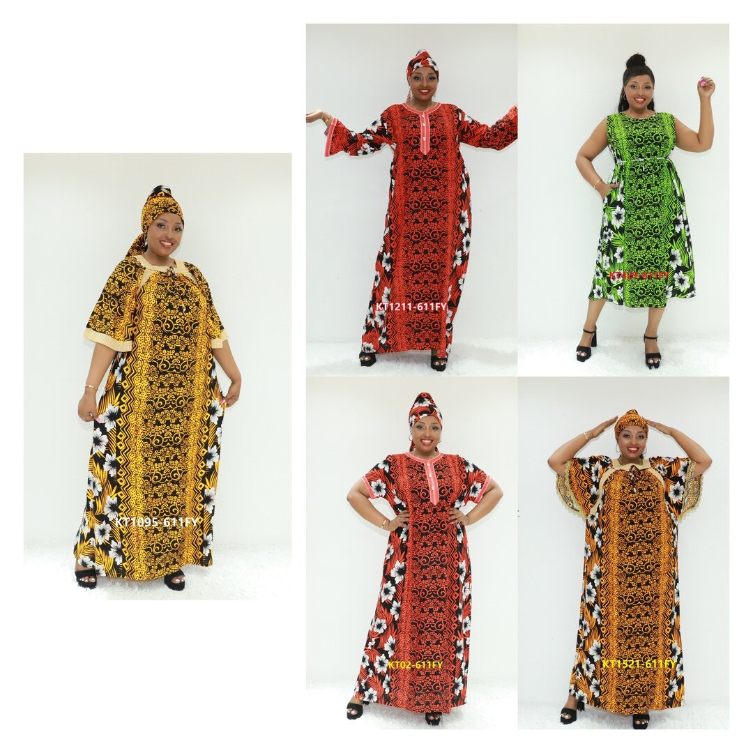 Islamic clothing boubous Love Sahara KT1095-611FY Tanzania muslim dress dashiki dress