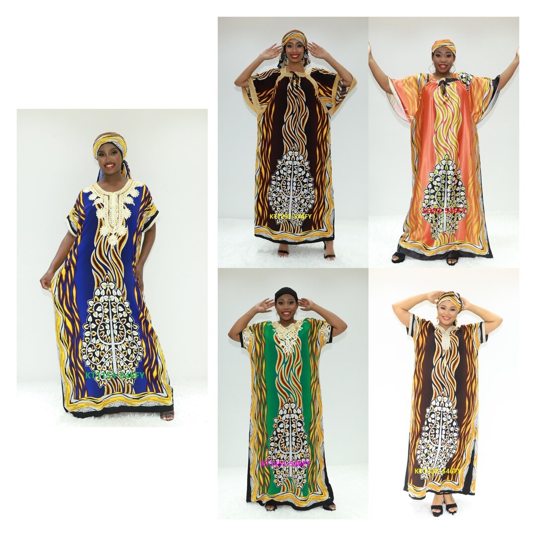 Africa Ropa Tribal Abaya Precio barato Ay Fashion KT1153-546FY Togo Caftan Dera