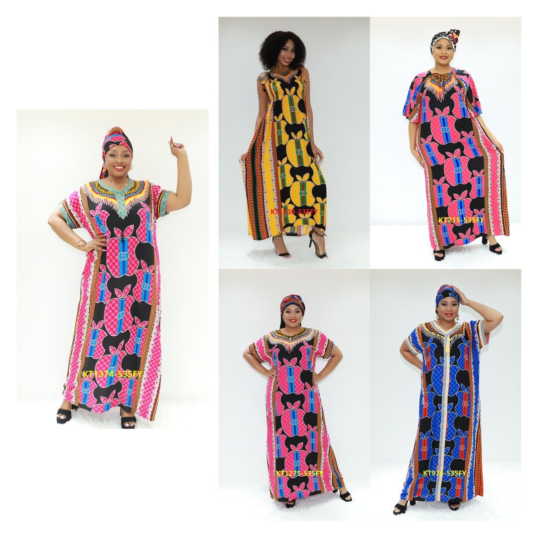 muslimische Kleidung Braut Abaya Ay Fashion KT1374-535fy Cameroon Boubou Dera