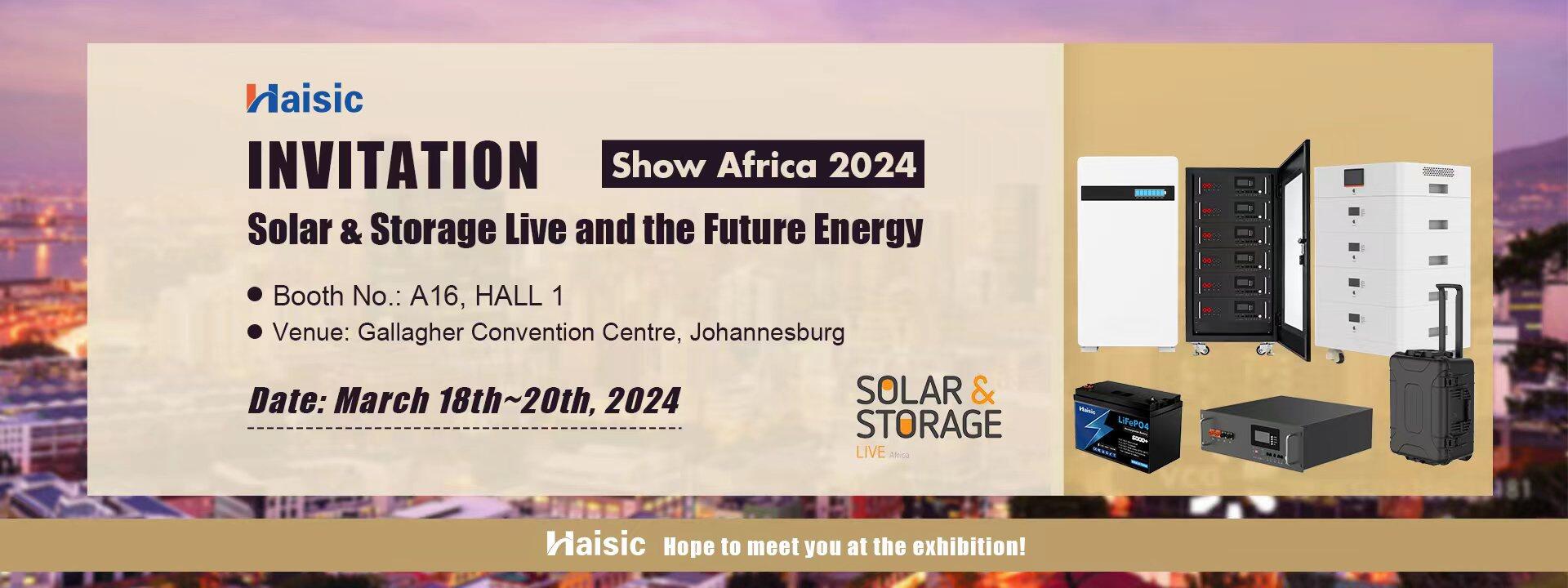 Solar & Storage Live and the Future Energy Show Africa 2024