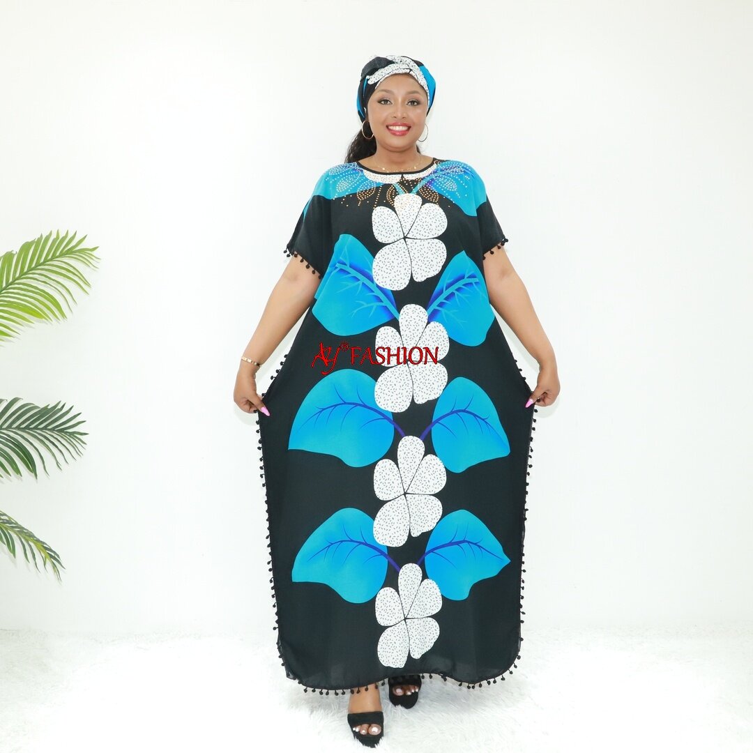 Vêtements musulmans Fabricant de robe de Dubaï AY Fashion KT568-602BS4 Ghana Kaftan Dashiki Robe