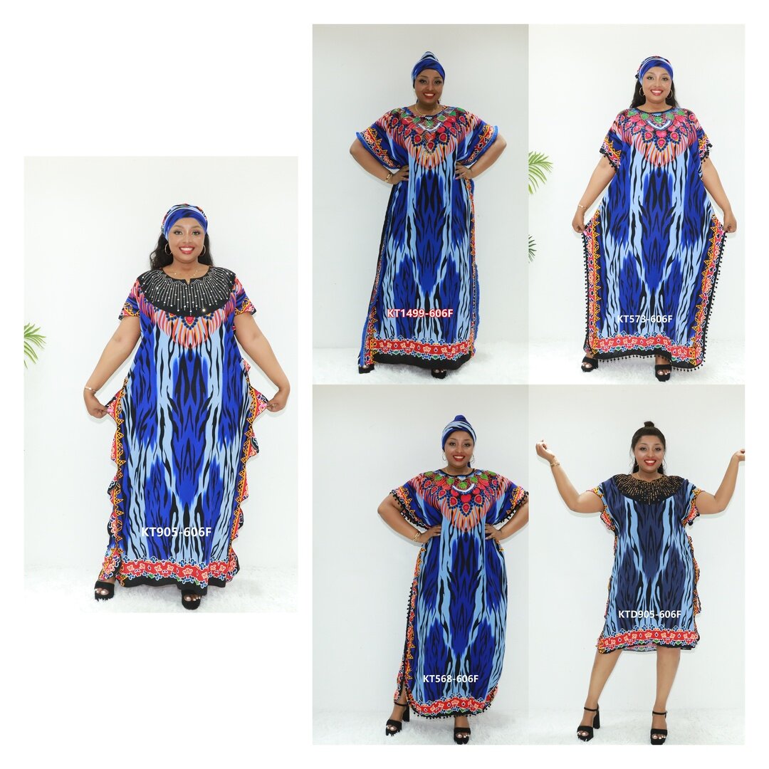 穆斯林妇女连衣裙voile abaya新爱Sahara kt905-606f坦桑尼亚tanzania kaftan boubou