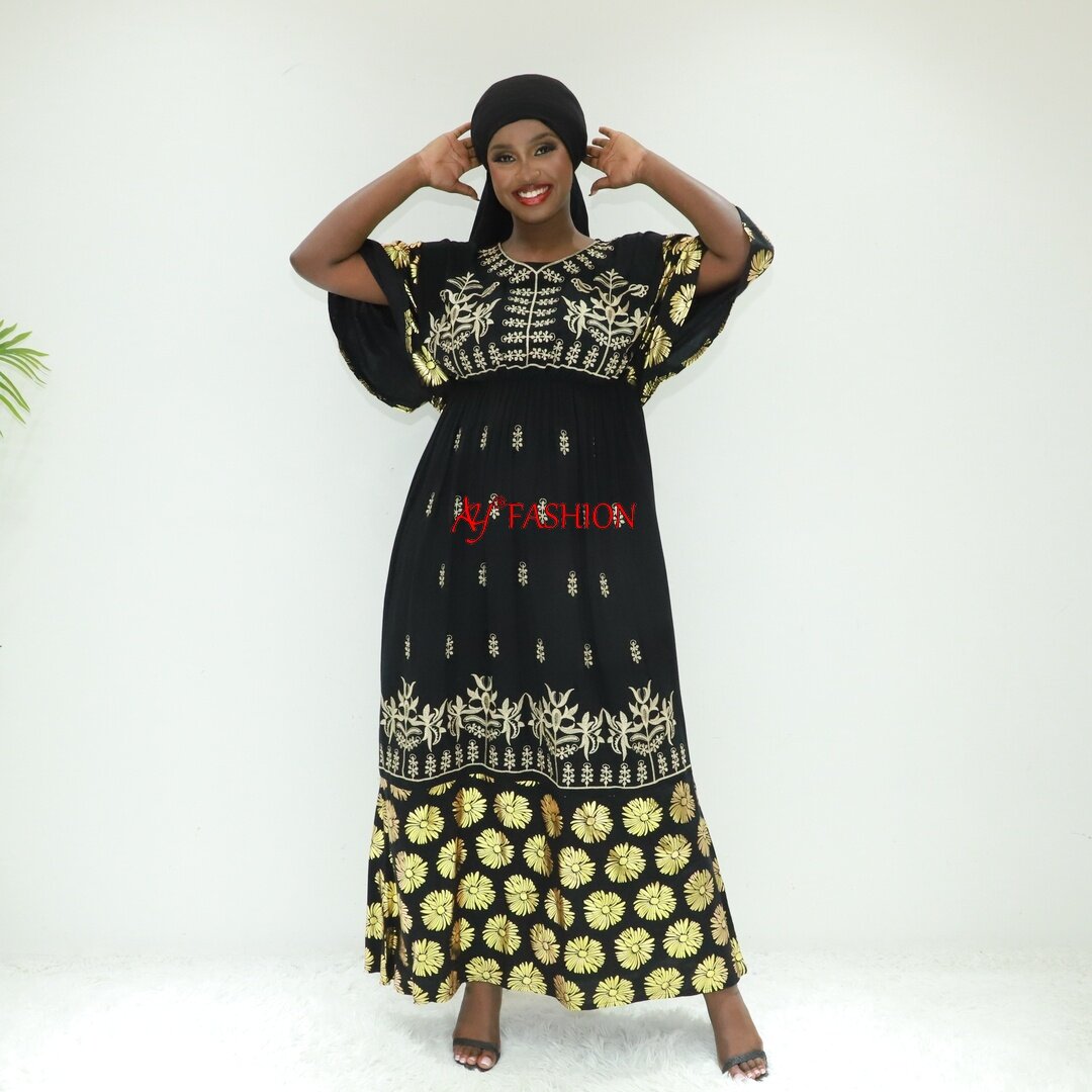 Afrika Kleid Abaya Reiniger Bester Liebe Sahara SGC24349f Togo Boubou Ethnisches Kleid