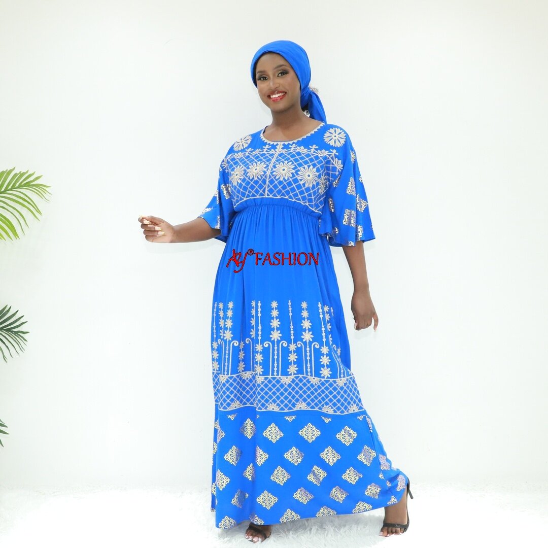 Vêtements musulmans du Koweït Abaya SGC24350f Abidjan Abaya Dashiki Robe