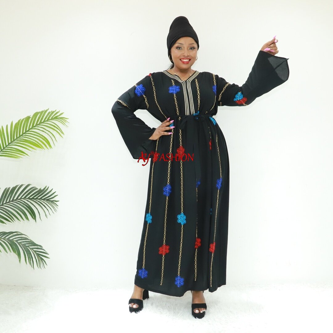 muslimah dress boubous factory Love Sahara STA2761F Ghana abaya dashiki dress