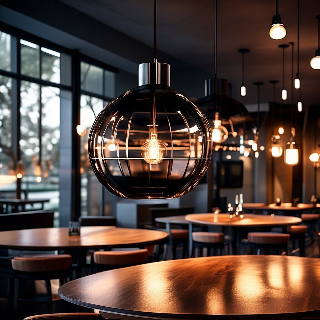 Enhancing Commercial Spaces: Creative Applications of Modern Black Pendant Lighting