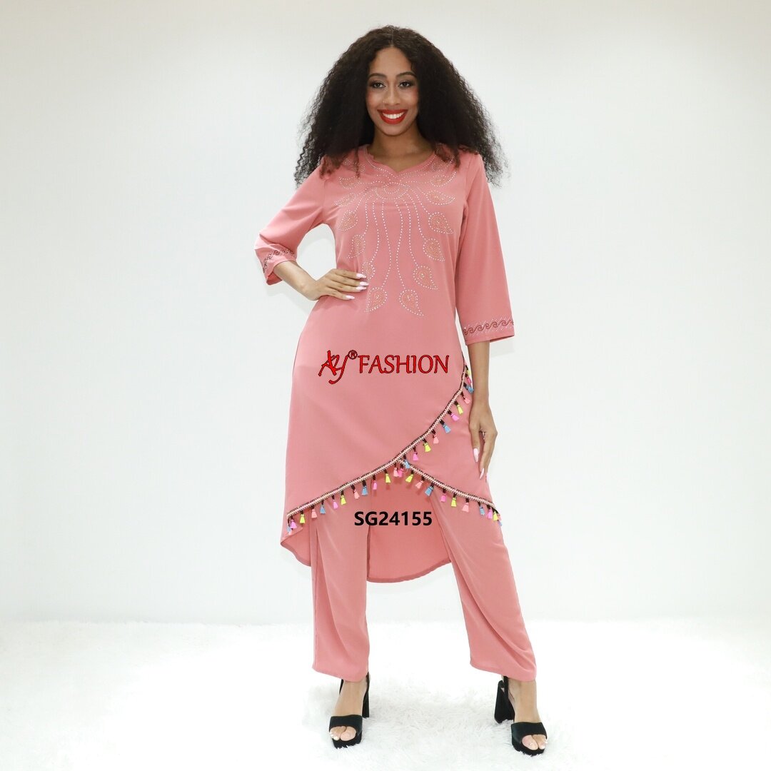 Tenue brodée Marokkanische Kaftan Ay Fashion SG24155 Cameroun Kaftan Maxi Robe