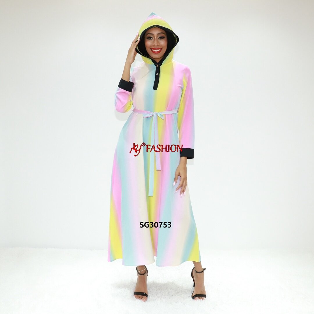 Modest dress skirt abaya 2022 AY Fashion SG30753 Nigeria kaftan ladies dress