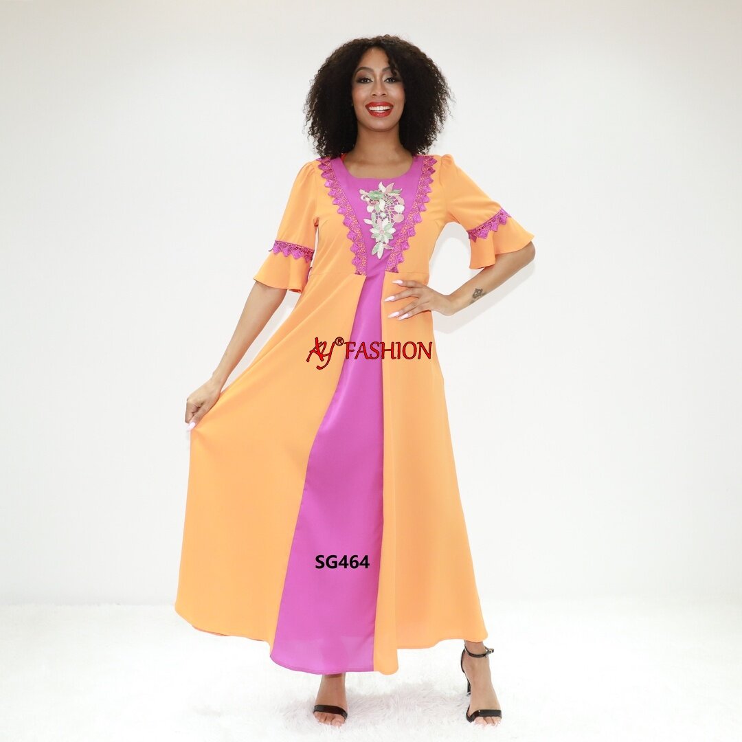 Fantasia de roupas africanas abaya ay moda sg464# TOGO ABAYA