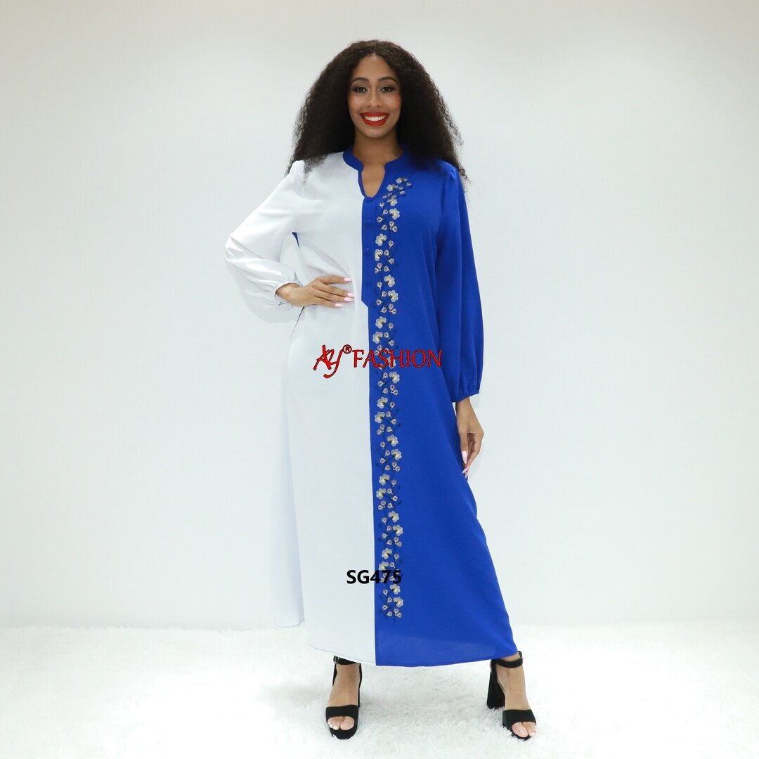 Jilbab abaya new designs 2023 AY Fashion SG475 Abidjan clothing Maxi dress