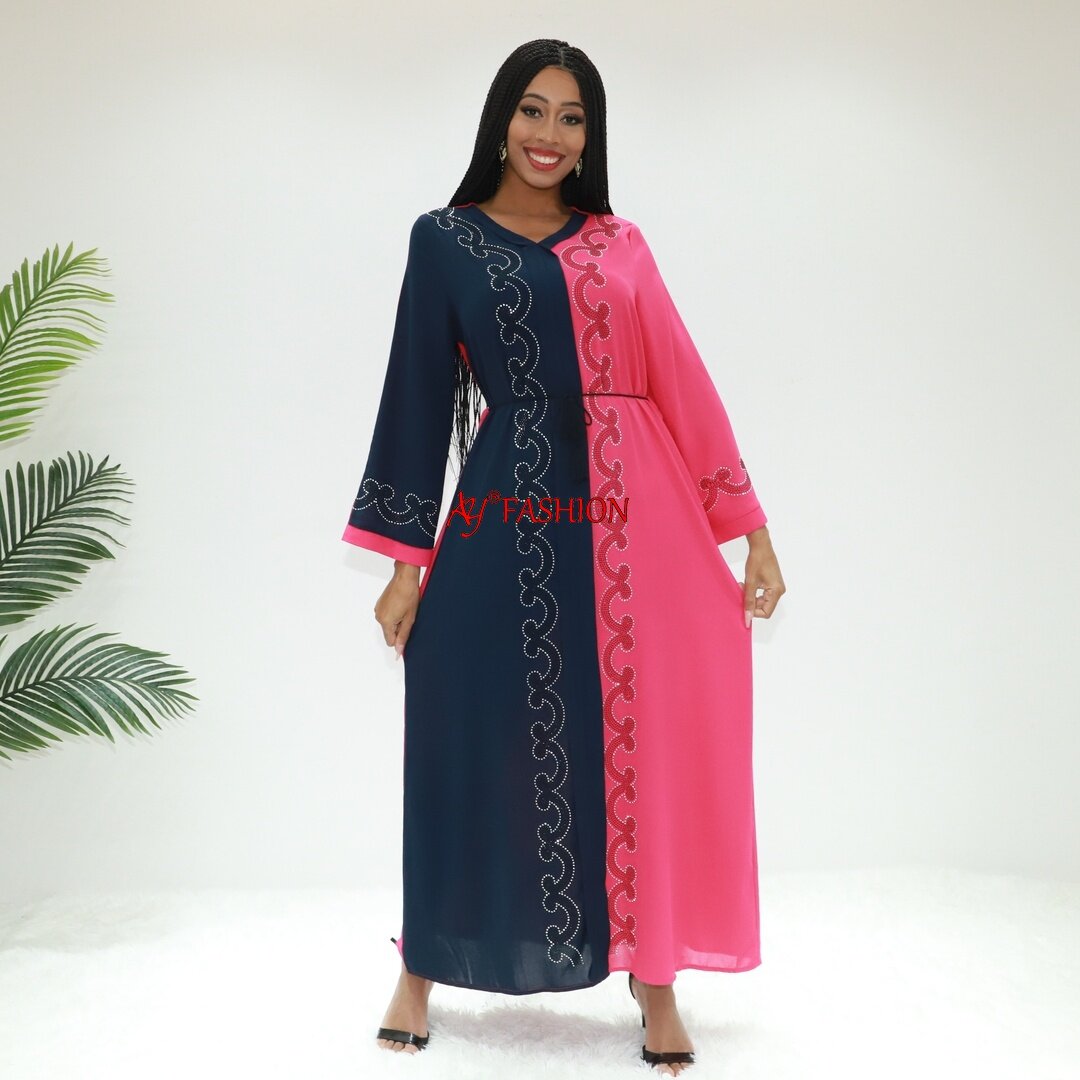 African clothing girls dress muslim 8631 Nigeria muslim dress Kaftan