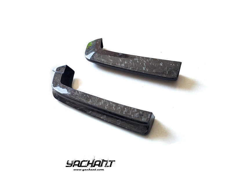 YCR34068LDZCF 1999-2002 Nissan Skyline R34 GTT 2D  Nismo-Style Rear Bumper Spats (Only fits YCR34067L) CF Forged Carbon Weave (3).jpg