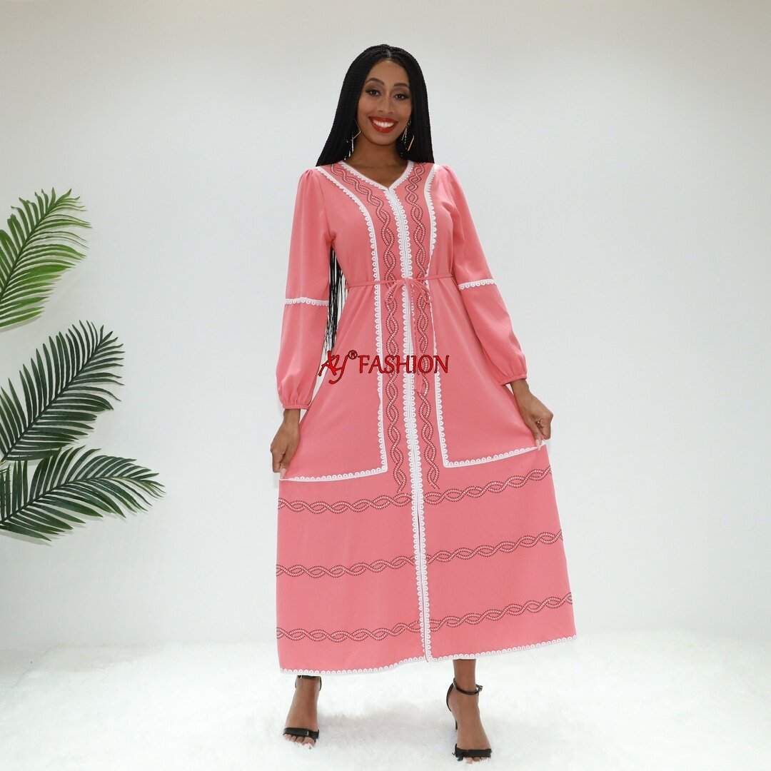 Elegant abaya abaya duba AY Fashion Q508 Nigeria clothing Arab dress