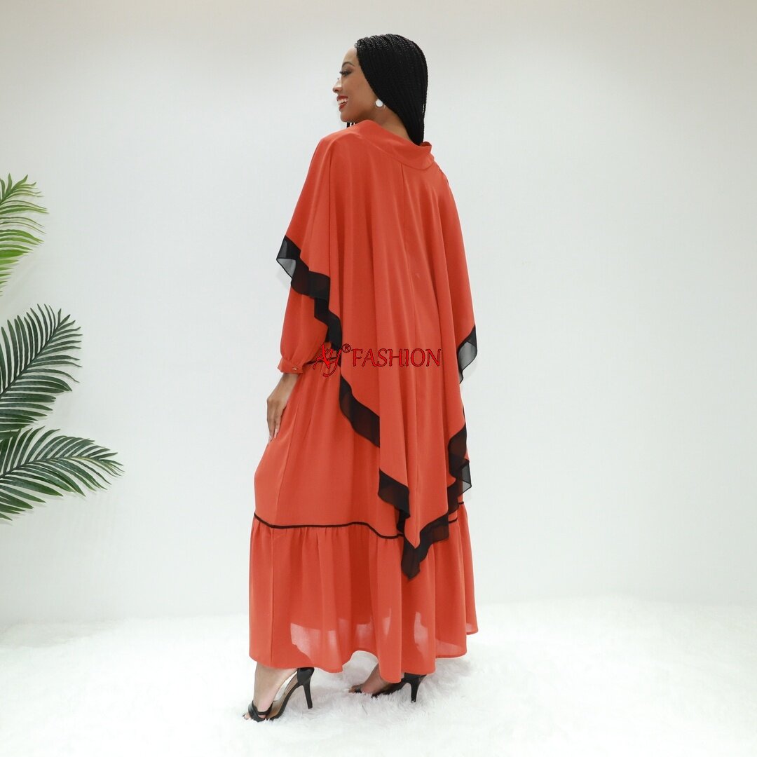 Мусульманские женщины одеваются на illen abaya yy fashion sg40009 congo fashion rast rouge