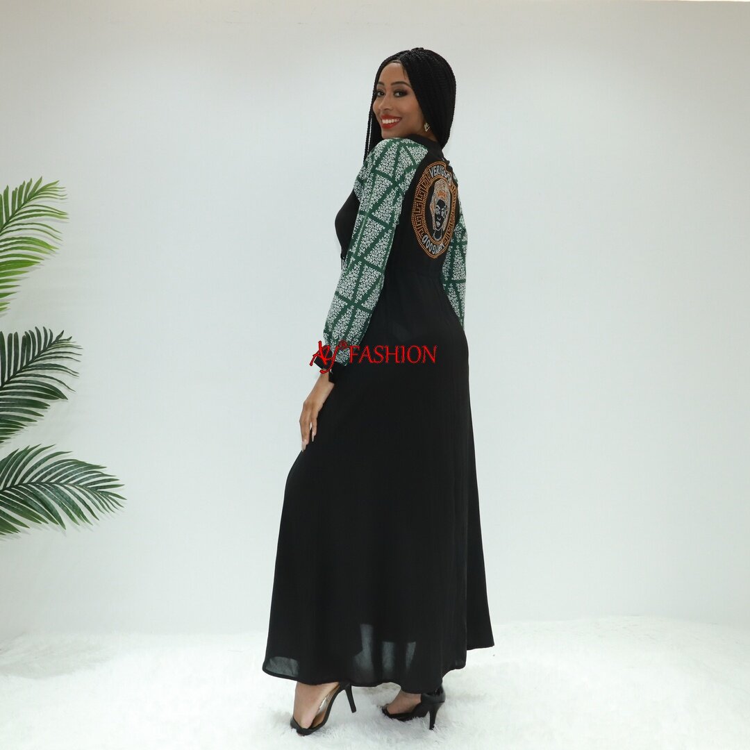 Africa clothing abaya in senegal  AY Fashion SG40036 Cameroon abaya ladies dress