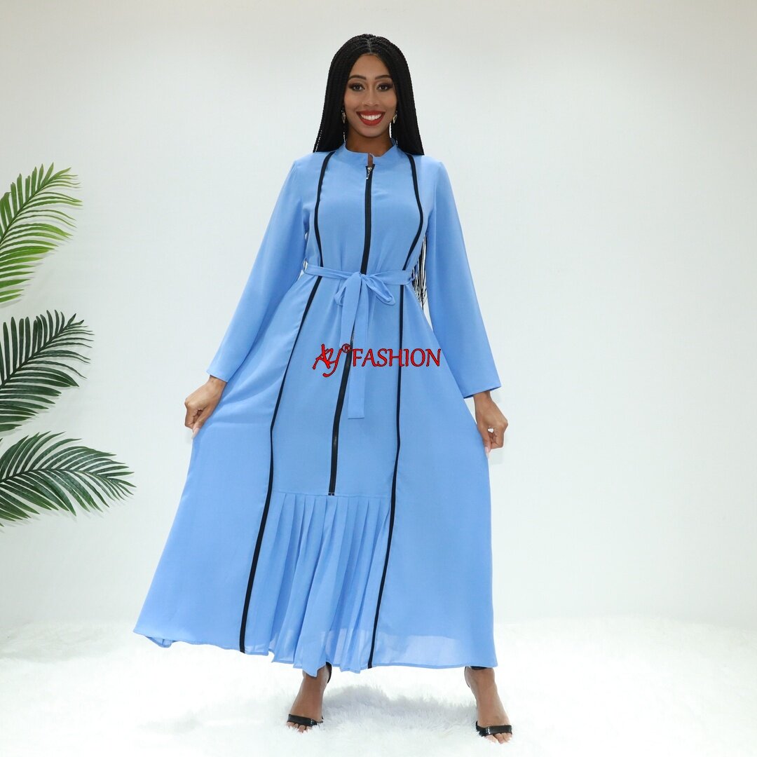 Tenue brodée Kaftan imprimé SG40060 Togo Caftan Maxi Robe