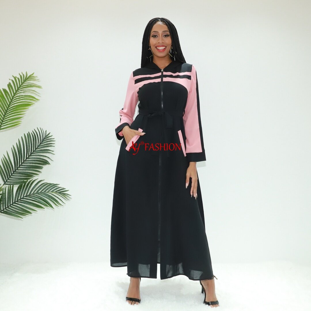 Платье в стиле кимоно Abaya Wolken Ay Fashion SG40064 Того одежда Исламская скромность платье