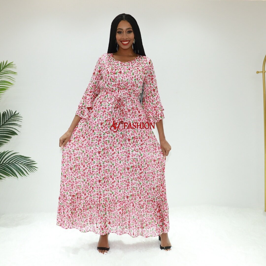 Vestidos africanos Ferace Abaya apresurado Ay Fashion Sg40117 Nigeria Boubou Vestido de moda