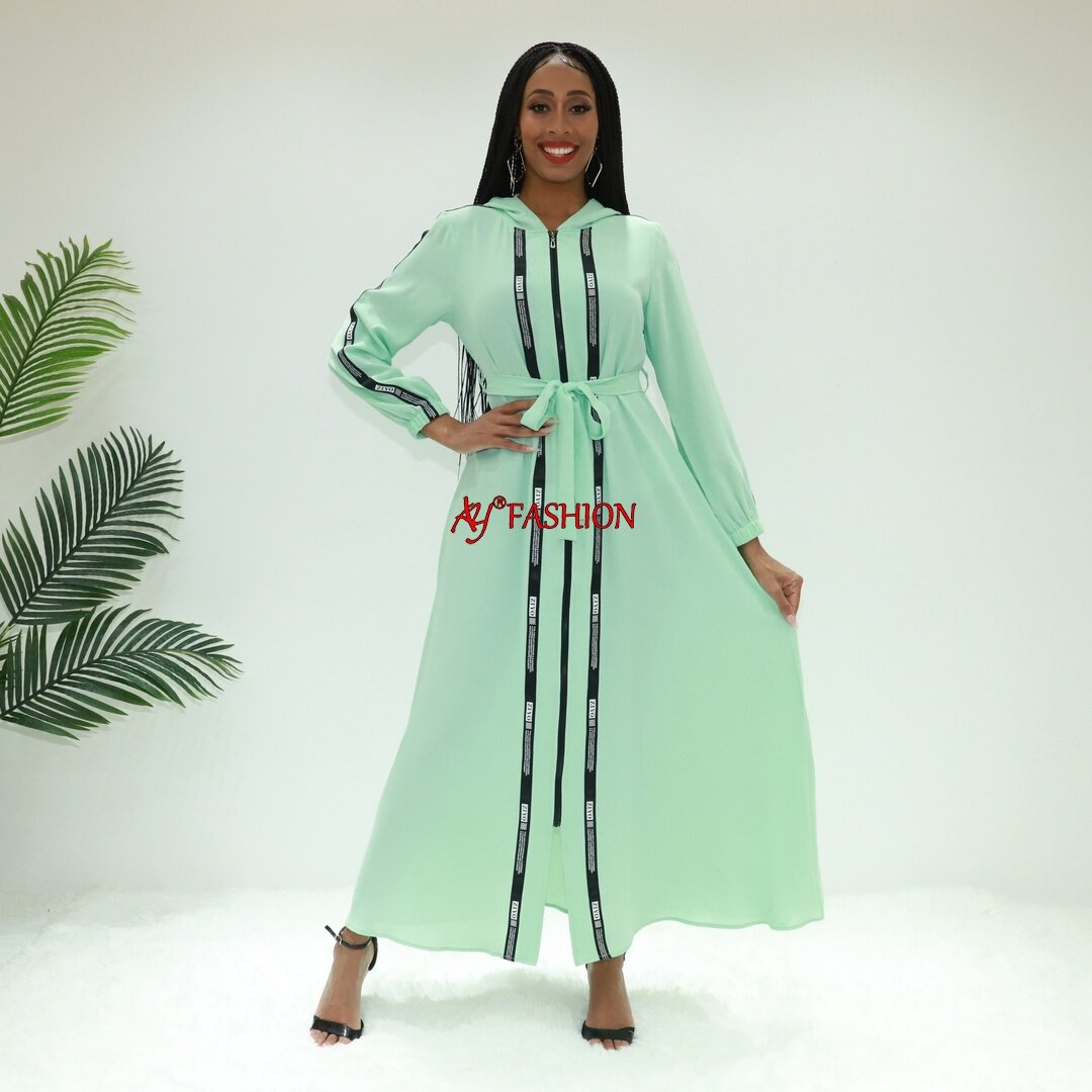 Loose-fitting gown graduation dresses for ladies pencil SG40125 Cameroon kaftan Muslimah dress