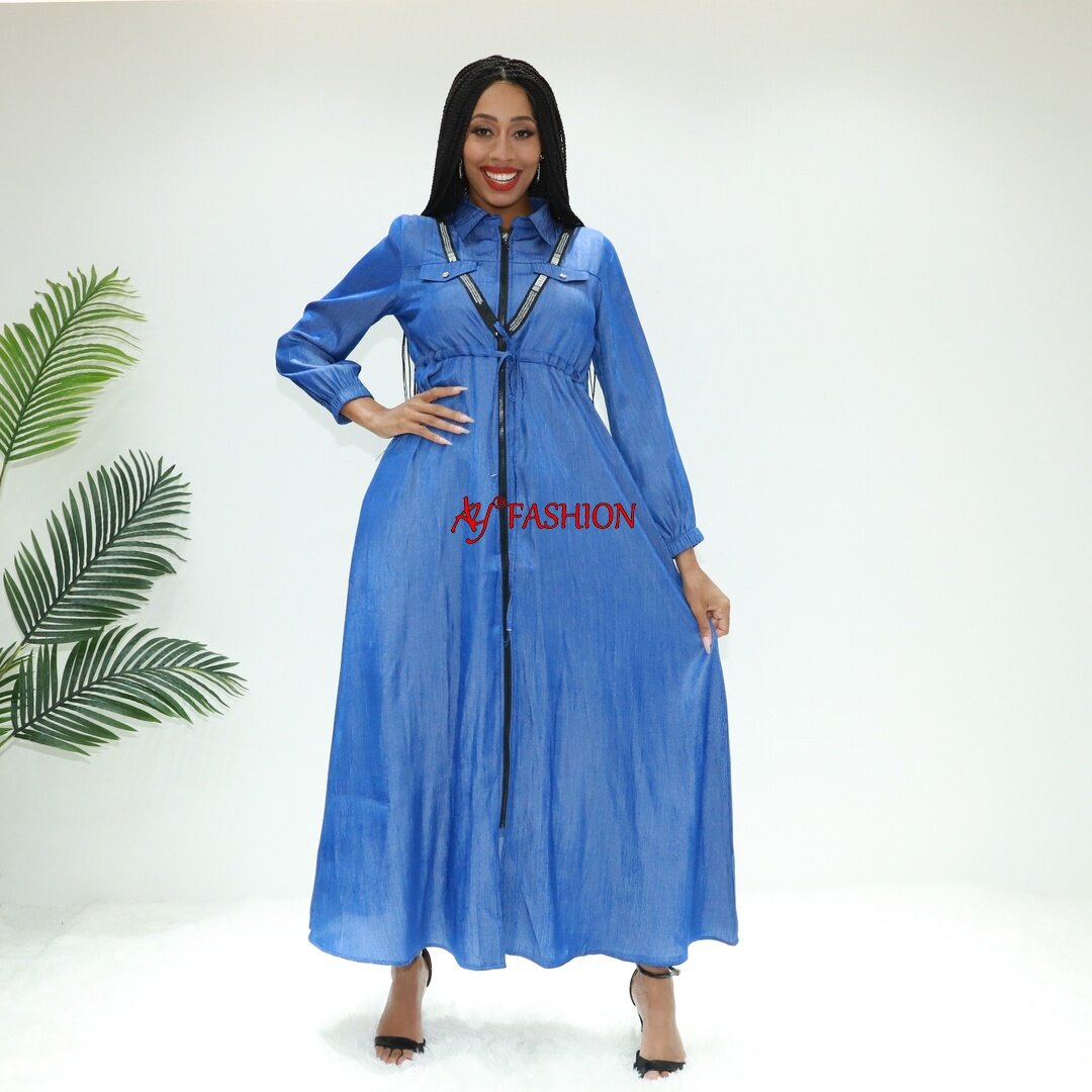 Modest wear silk dress abaya AY Fashion SG40128 Ghana abaya Arab dress