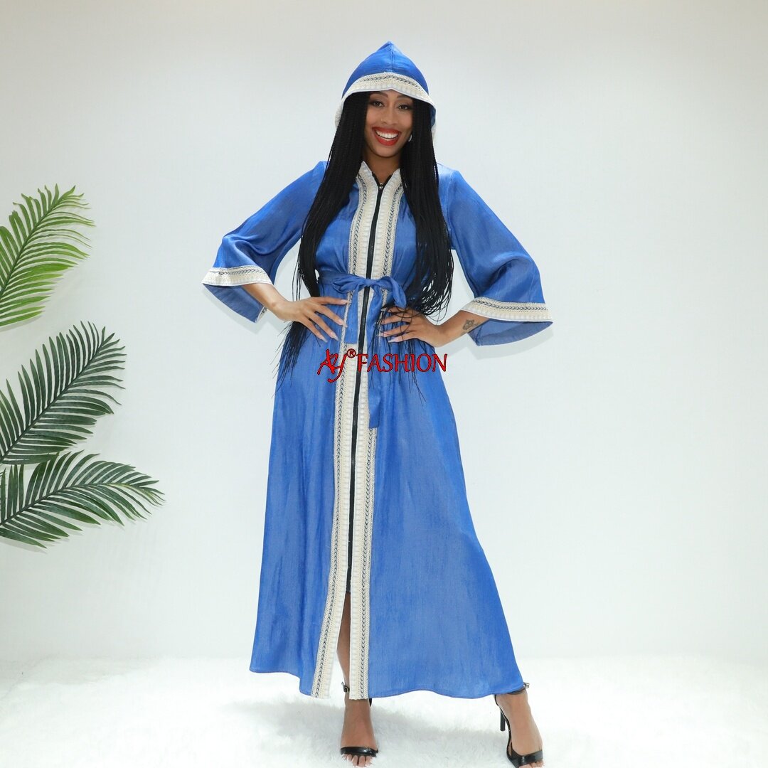 Vêtements musulmans Abaya Ramadan authentique AY Fashion SG40129 CONGO Vêtements maxi robe