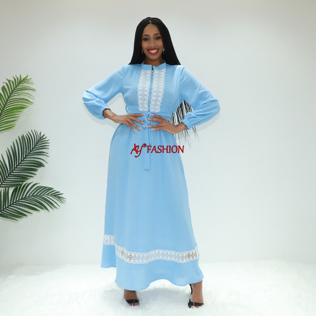 Africa Dress Internet Fabric ABAYA AY Fashion SG40130 Togo Kaftan Long Robe