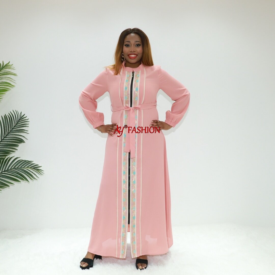 Этническая одежда офис Abaya Designs Ay Fashion SG40131 Ghana Fashion Ladies платье