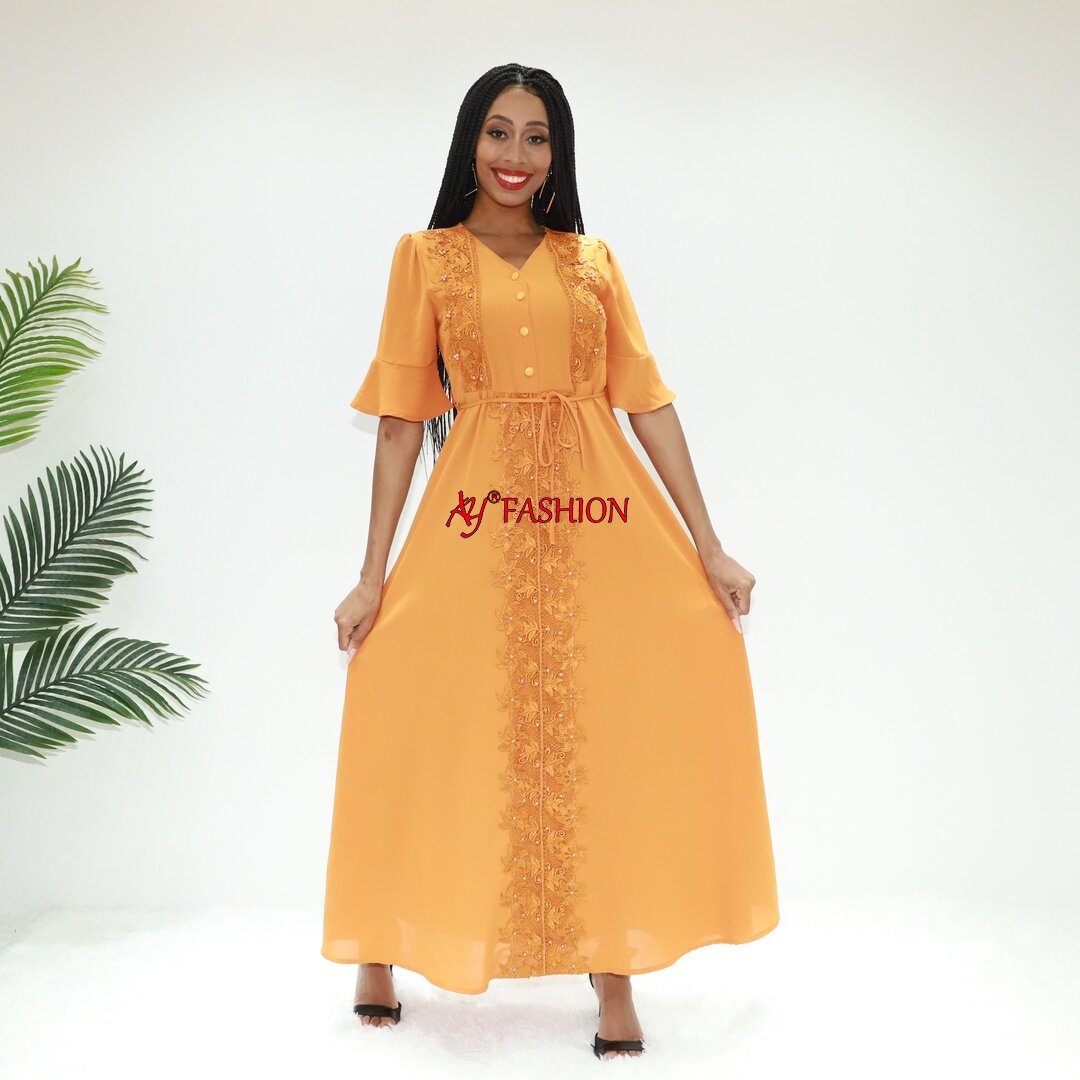 Robes africaines Robe musulmane d'été SG497 TOGO Clothing Fashion Robe