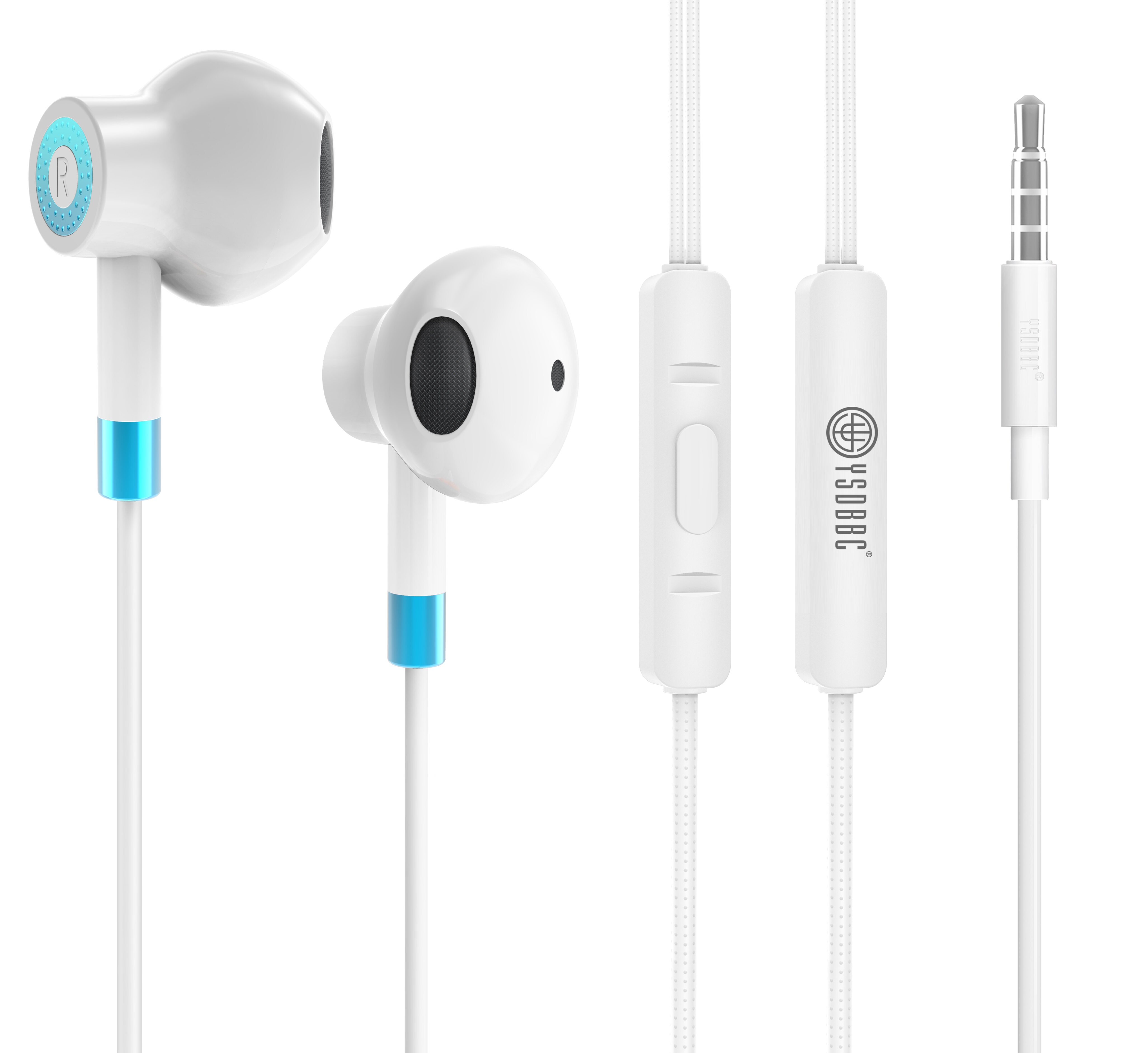 GT02 Cheapest Price 3.5mm wired earphone headphone gaming in-ear earphones headphone earbuds for mobile