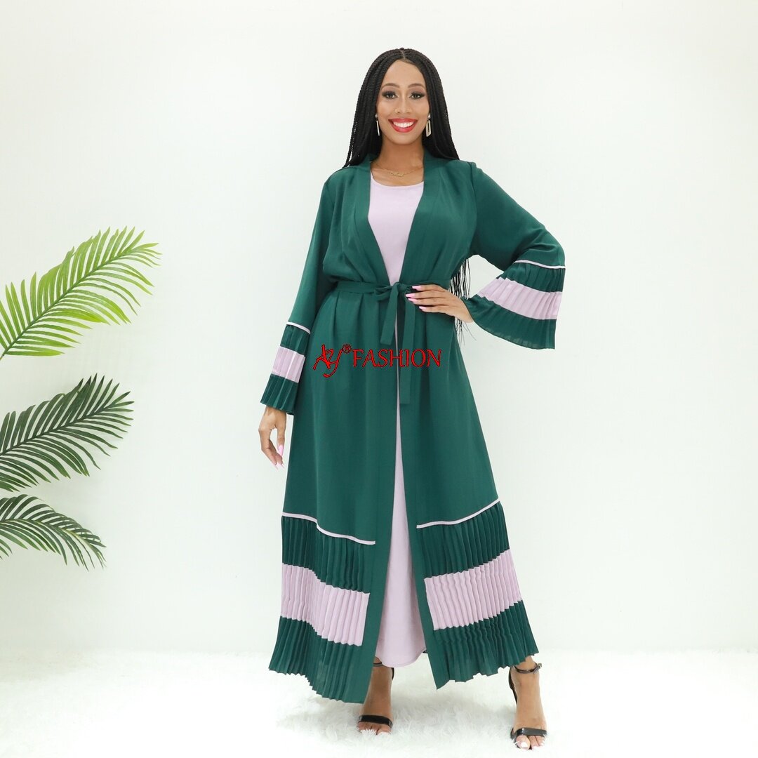 Robe à l'apicacteur Dubaï Abaya Burqa 8626-1 Togo Robe musulmane Robe éthérée