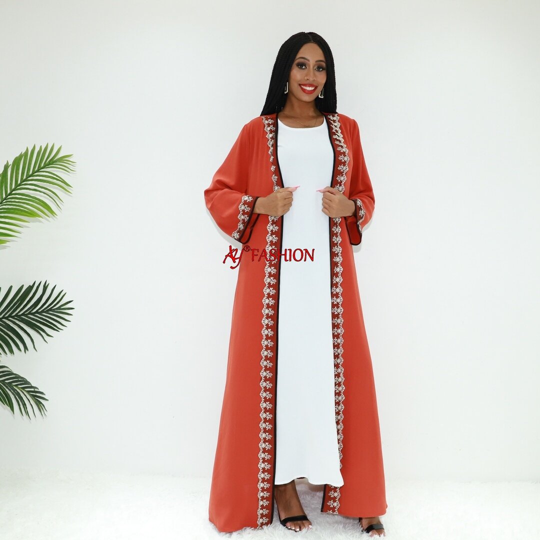 African clothing abaya scarf 2022 AY Fashion 8713 Ghana boubou Muslimah dress