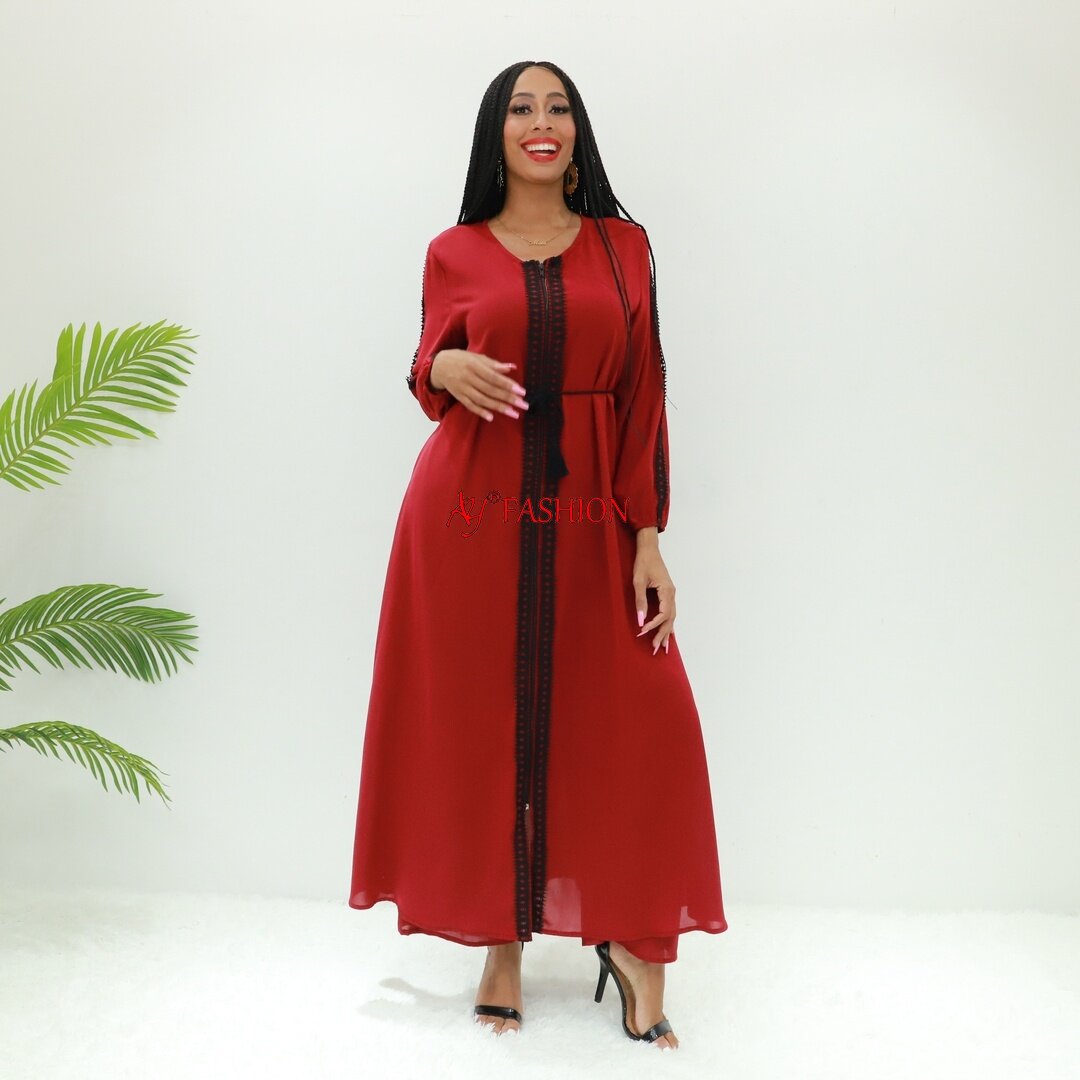 Islamic fashion abaya wedding 8716 Abidjan abaya Kaftan