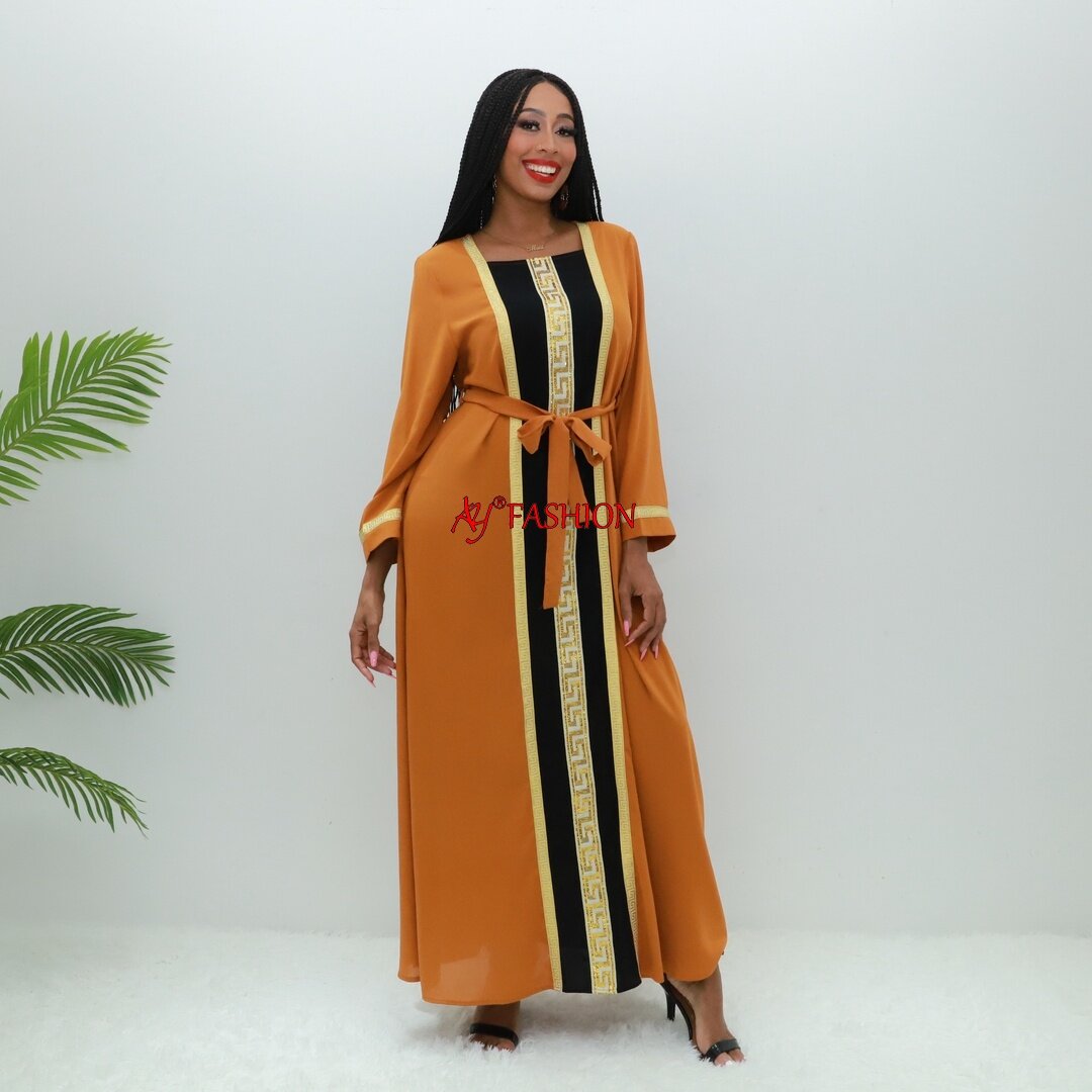 Robes de fée de robe lâche maxi 8755 Togo Kaftan Ladies robe