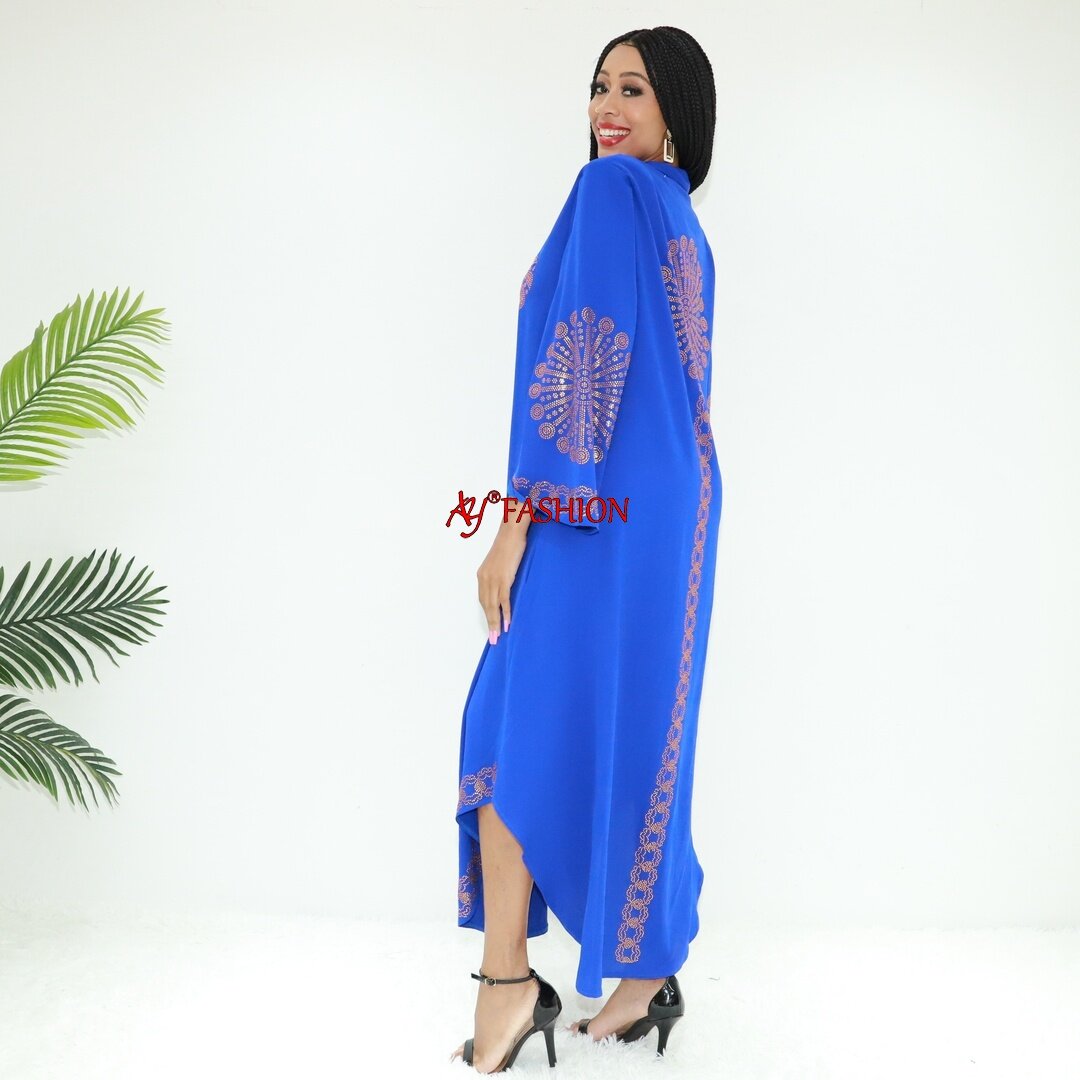 Mulher desgaste étnico Abayas Ay Moda AN6027 Gana Caftan Arab Dress